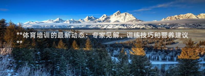 焦点娱乐带你走遍：**体育培训的最新动态：专家见解、