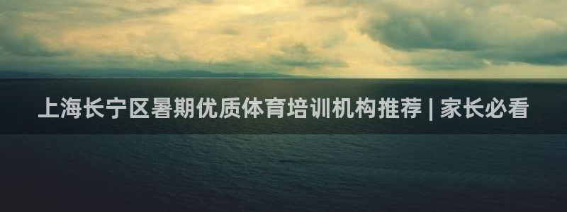 焦点娱乐传媒：上海长宁区暑期优质体育培训机构推荐 |