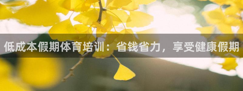 焦点娱乐是什么：低成本假期体育培训：省钱省力，享受健